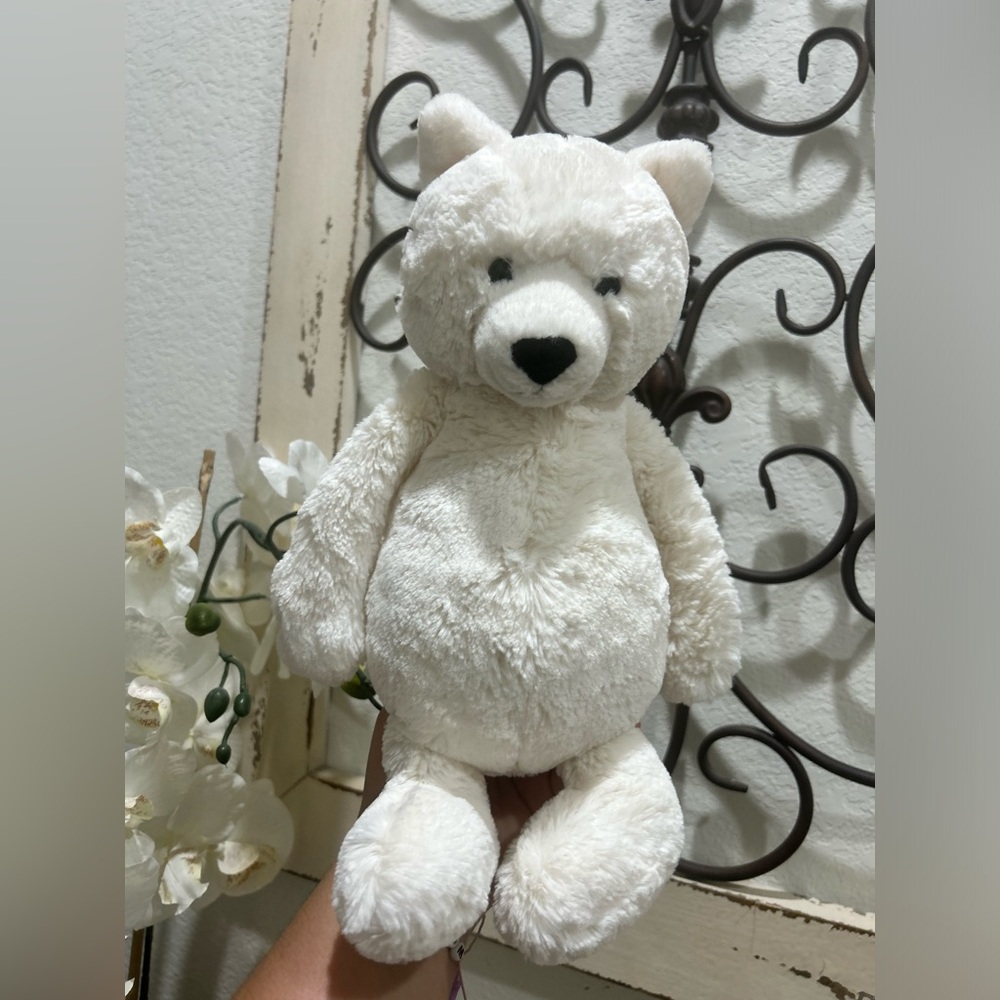 Jellycat Plush Bashful Arctic Fox Stuffed Animal NWOT RETIRED RARE HTF